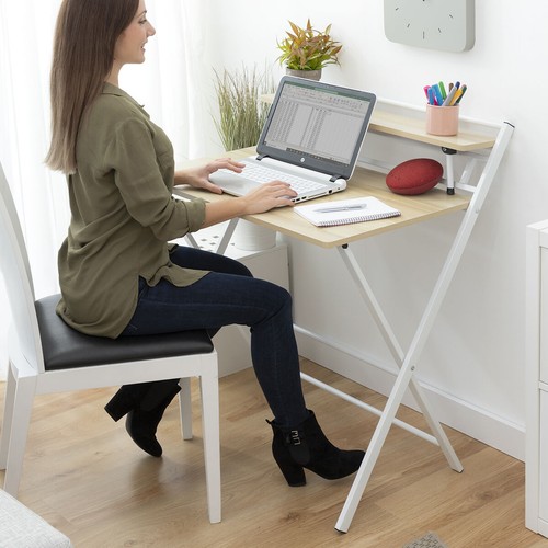 Klappbarer schreibtisch mit - klappbarer,