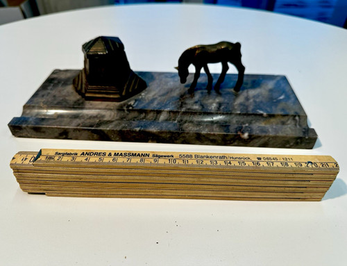 Art deco tintenfass mit - art,