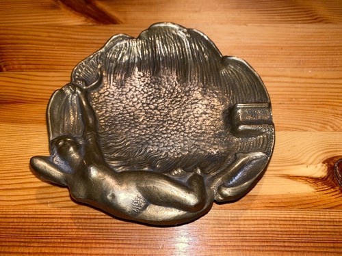 Jugendstil aschenbecher massiv - aschenbecher,