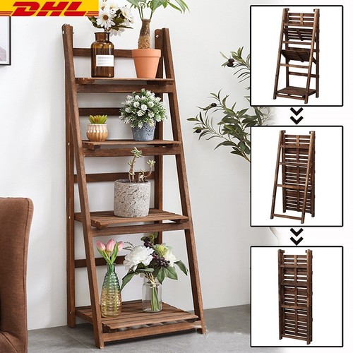 Standregal holz leiterregal - standregal,
