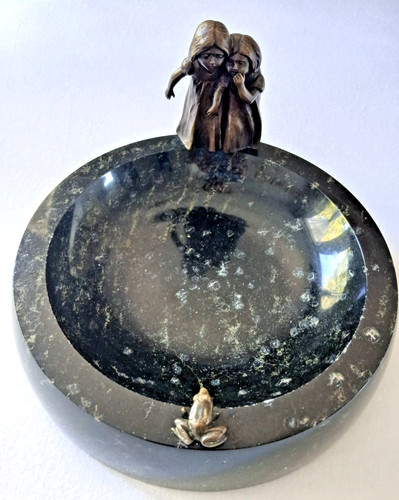 Schale marmor jugendstil - schale,